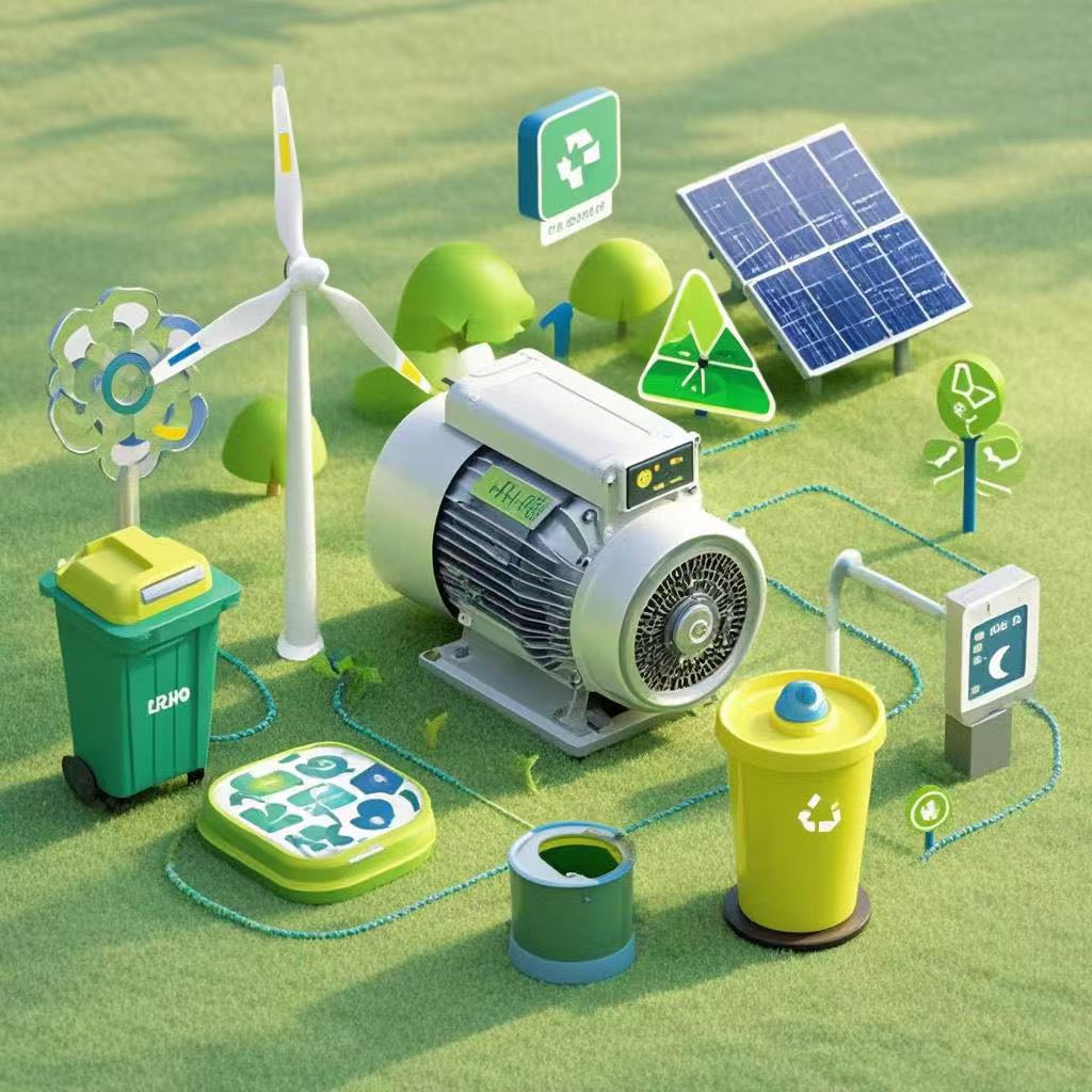 Application of three-phase asynchronous motor in energy industry