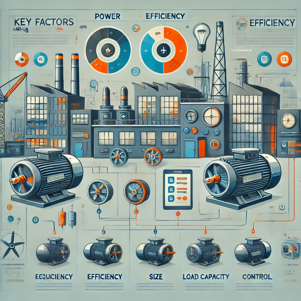 Five steps to teach you quickly choose industrial motors